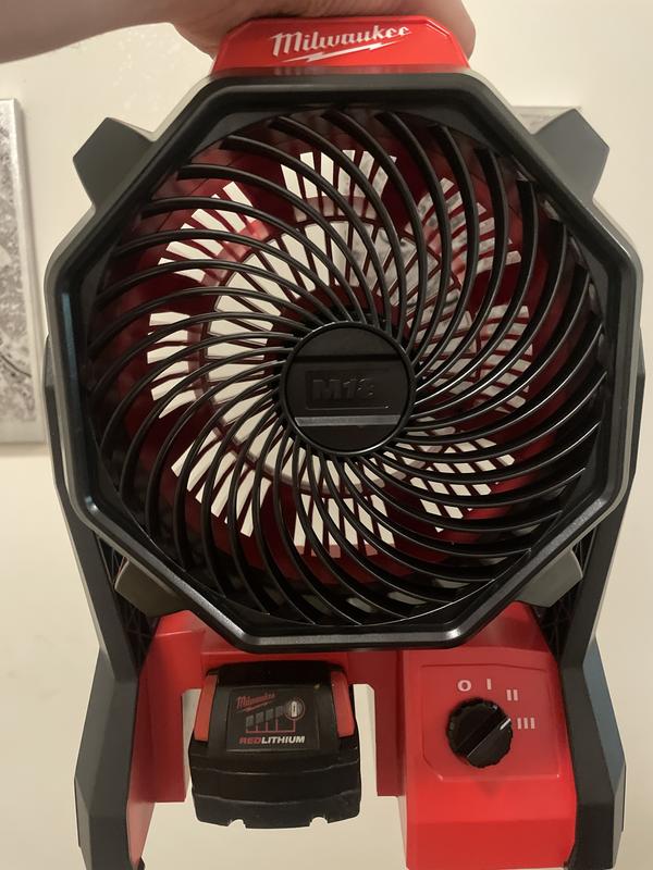 Milwaukee m18 fan online review