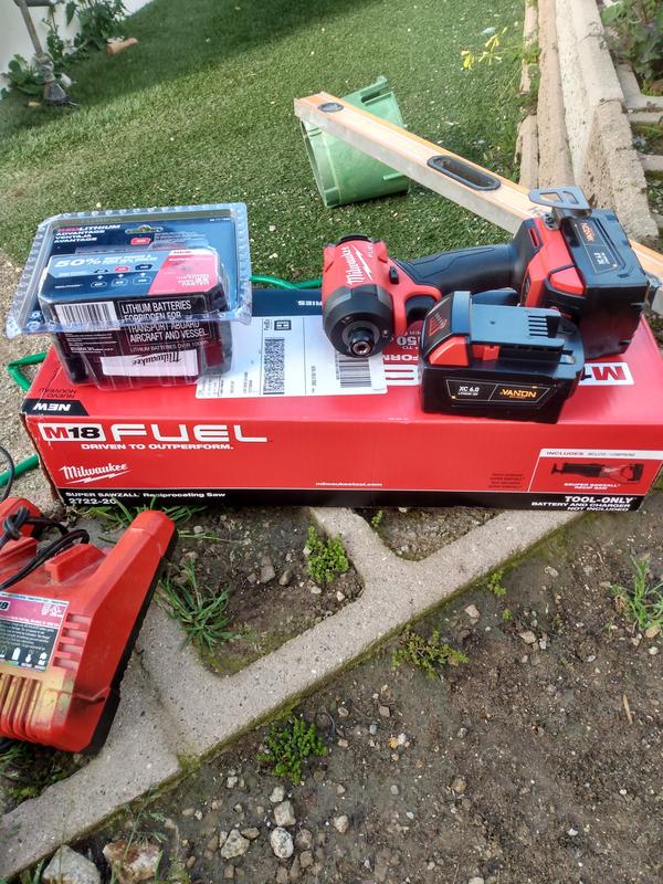 Milwaukee super deals sawzall m18