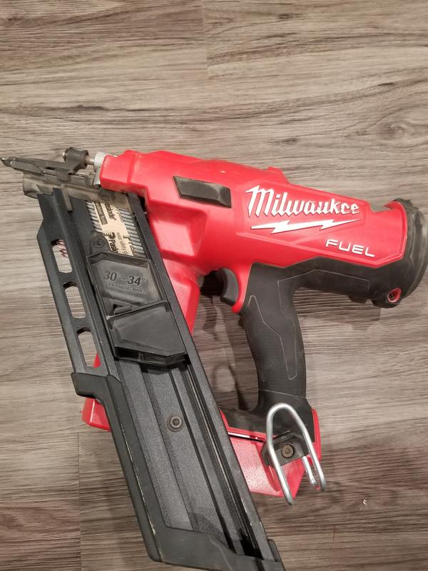 Milwaukee M18 Fuel Cordless 18-Gauge Brad Nailer, M18 3-1/2 in 30-Degree Framing Nailer, M18 2.0 Ah Battery, M18 5.0 Ah XC Battery