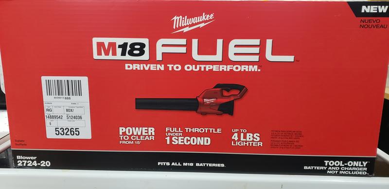 Milwaukee Bare Tool M18 Fuel Blower - 2724-20