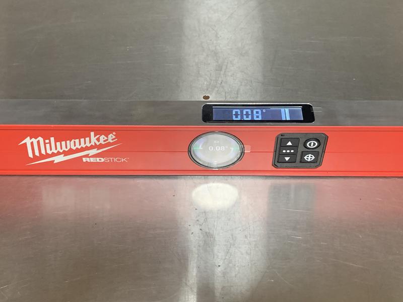 Milwaukee 48 in. Redstick Digital Box Level with Pin-Point