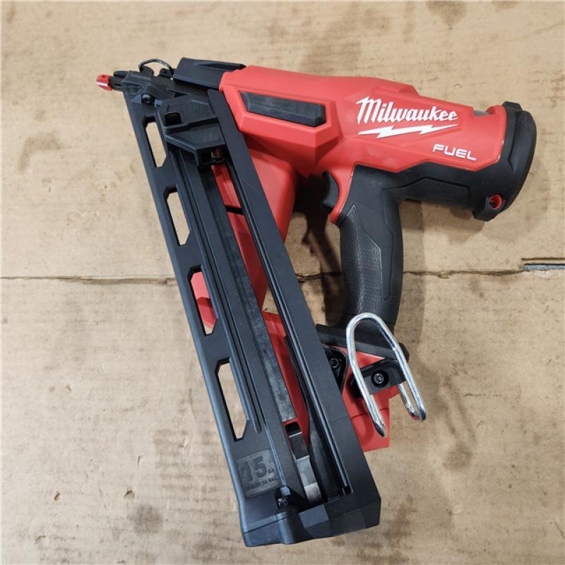 Milwaukee 15 deals gauge nailer nails