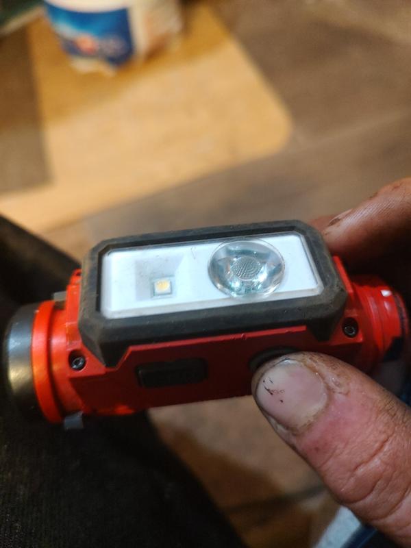 REDLTHIUM™ 600 Lumen USB Rechargeable Hard Hat Headlamp