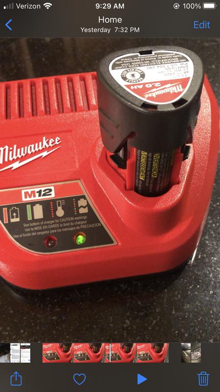 M12 REDLITHIUM CP1.5 Battery Pack Milwaukee Tool