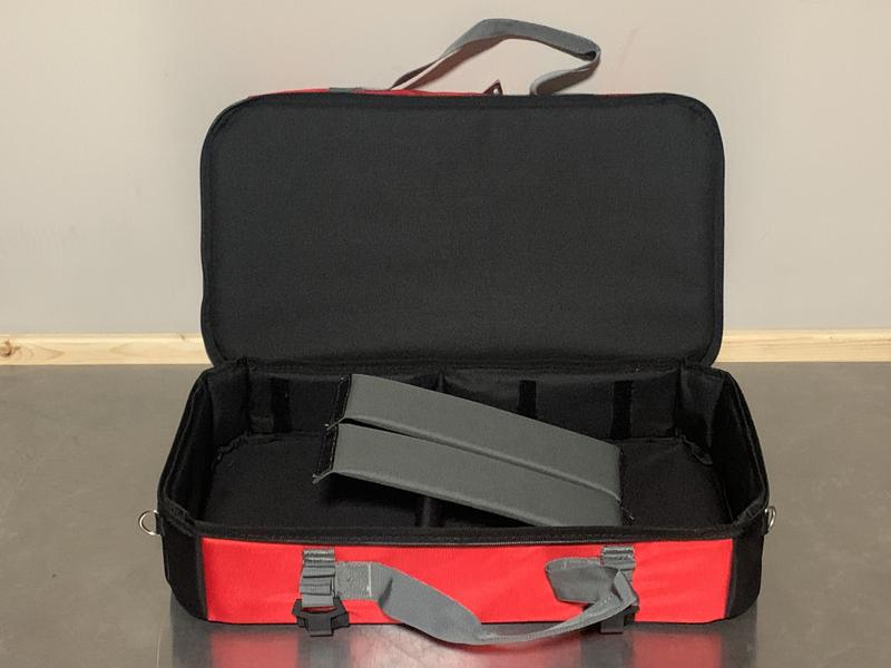 Sac De Rangement Pour Aspirateur De Voiture - Tissu Oxford Résistant, Poignée, Dimensions 37x11x13 Cm (Bleu) - 8