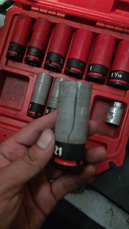 Admw トータルワークス2点set 9PC) SHOCKWAVE Impact Duty™ 1/2 Drive SAE & Metric Lug Nut Wheel