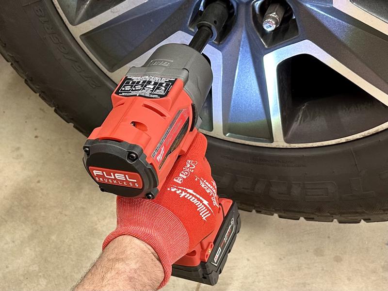 Impact deals tire remover