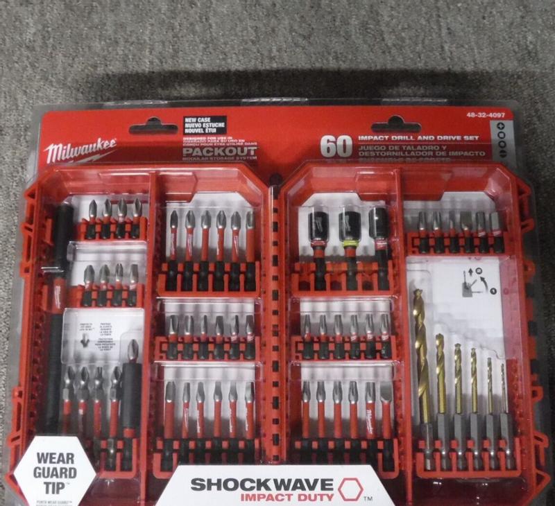 Milwaukee 48-32-4017 56 Pc. Shockwave Impact Drill and Drive Bit