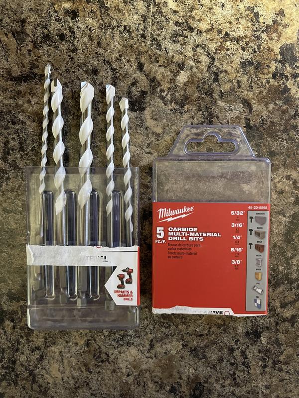 Milwaukee multi material store drill bit