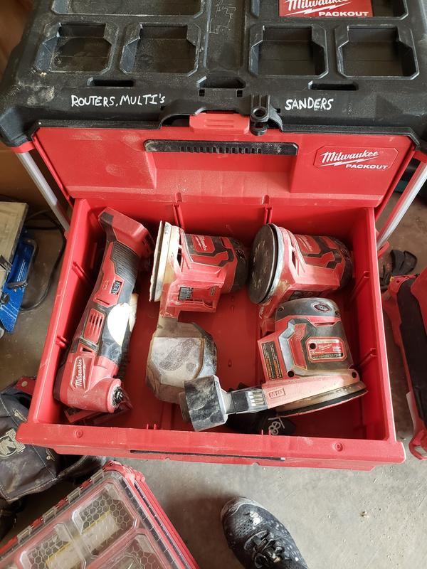 Milwaukee two shop drawer packout