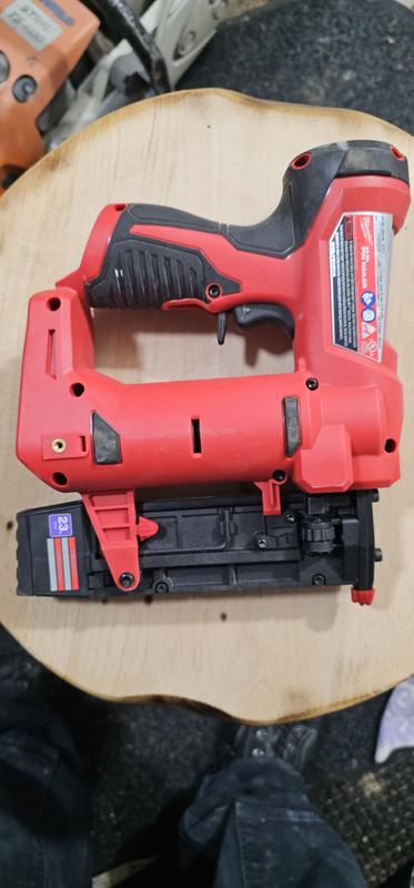 Milwaukee 23 gauge discount pin nailer cordless