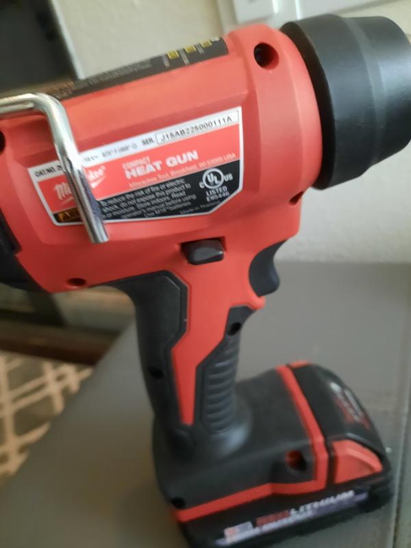 Milwaukee M18 Compact Heat Gun, 2017-08-30