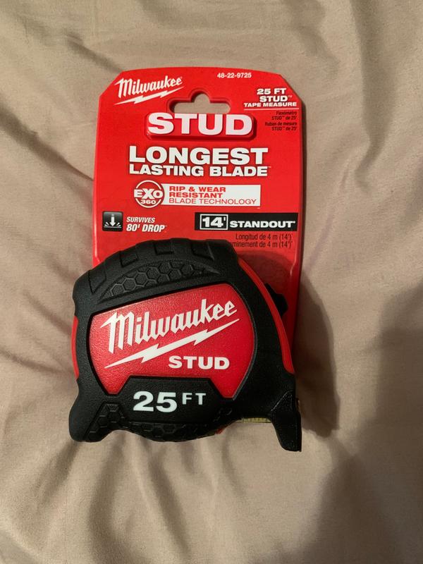 Milwaukee 48-22-0425 25' Compact Wide Blade Tape Measure