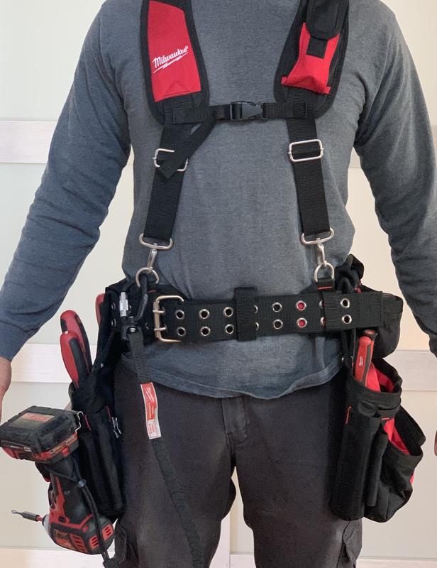 Milwaukee contractor tool clearance belt