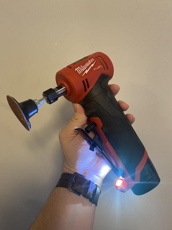 Milwaukee M12 FUEL Cordless 1/4in. Right Angle Die Grinder, Tool