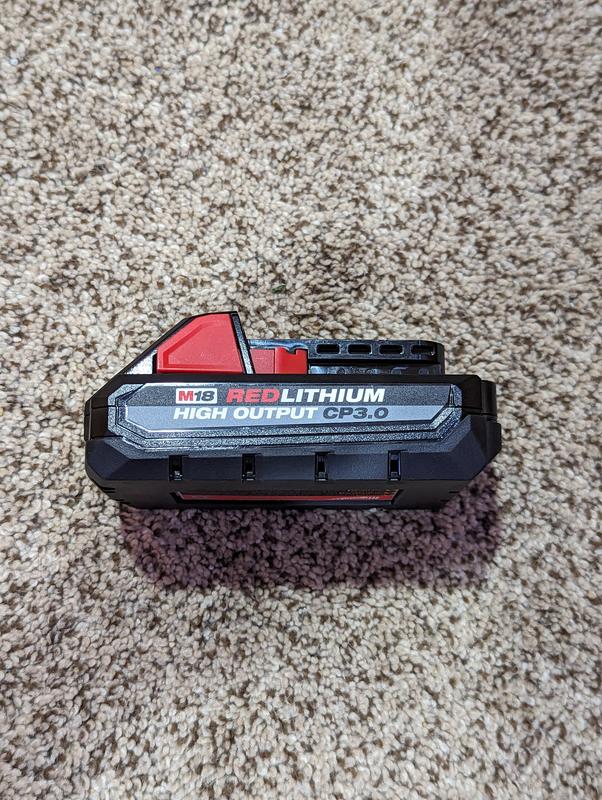 Milwaukee 3.0 deals high output battery