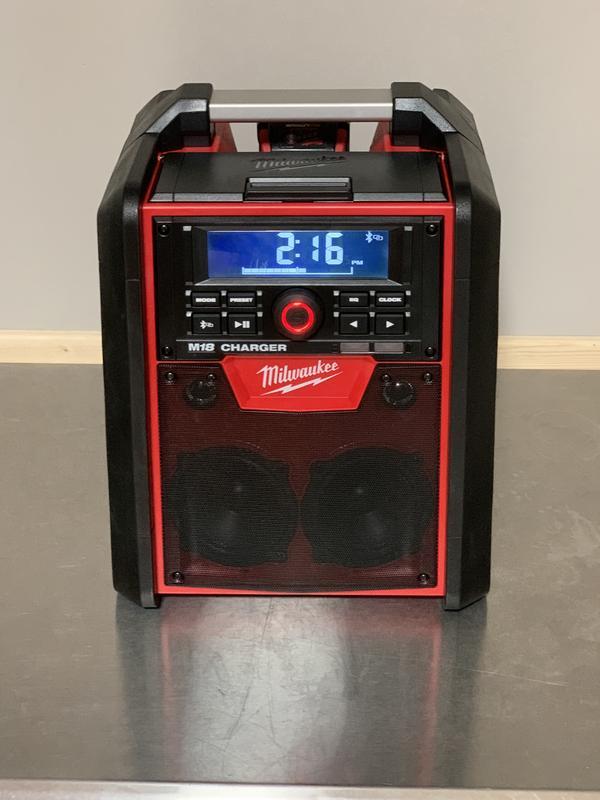 Milwaukee 18v radio bluetooth charger hot sale