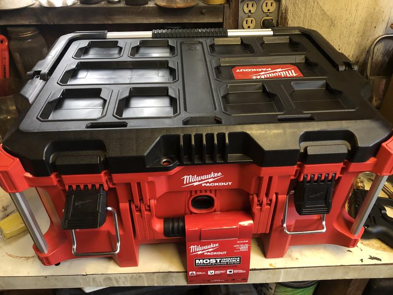 PACKOUT Tool & Accessory Large Storage Box | Milwaukee Tool