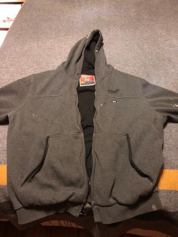 Milwaukee m12 heated online hoodie kit 302 details