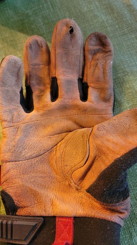 Buy Milwaukee Goatskin Leather Work Gloves M, Brown & Black