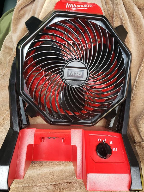 Milwaukee m18 best sale fan review