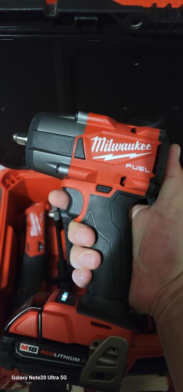 Milwaukee M18 FUEL Mid-Torque Impact Wrench with Friction Ring, Tool Only,  3/8in. Drive, 600 Ft./Lbs. Torque, Model# 2960-20