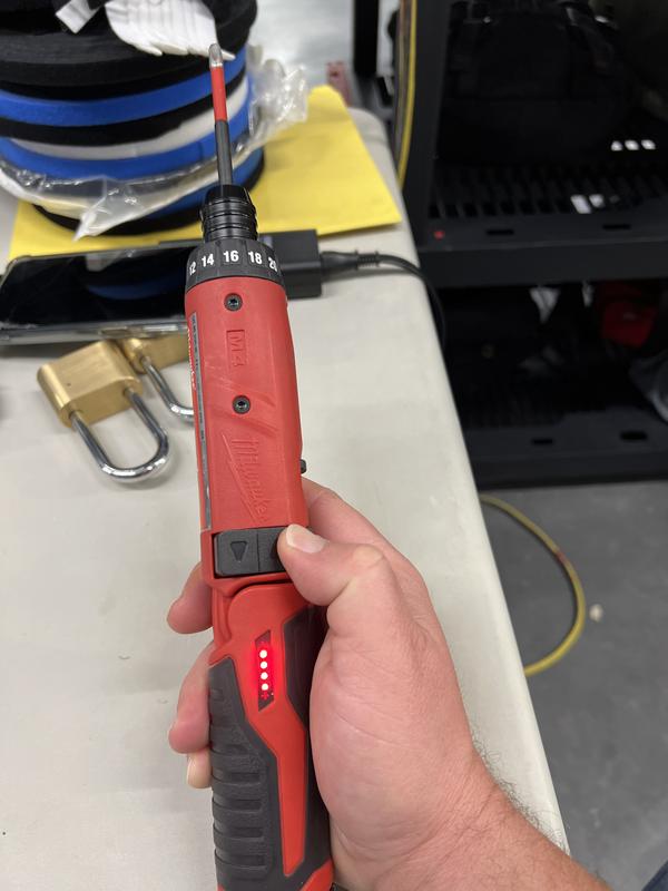 4 volt quarter inch screwdriver