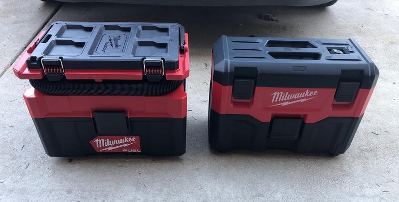 Milwaukee M18 FUEL PACKOUT 2.5 Gallon Wet/Dry Vacuum 0970-20 Milwaukee M18 FUEL PACKOUT 2.5 Gallon Wet/Dry Vacuum 0970-20