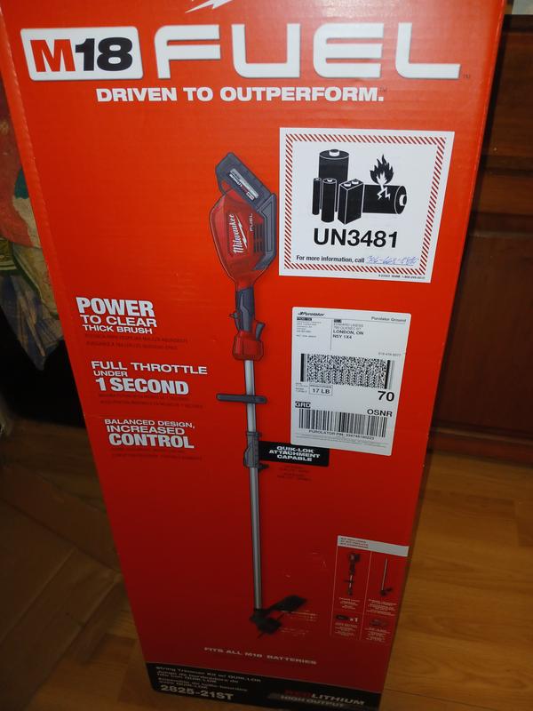 Milwaukee M18 FUEL String Trimmer w QUIK LOK Kit 2825 21ST