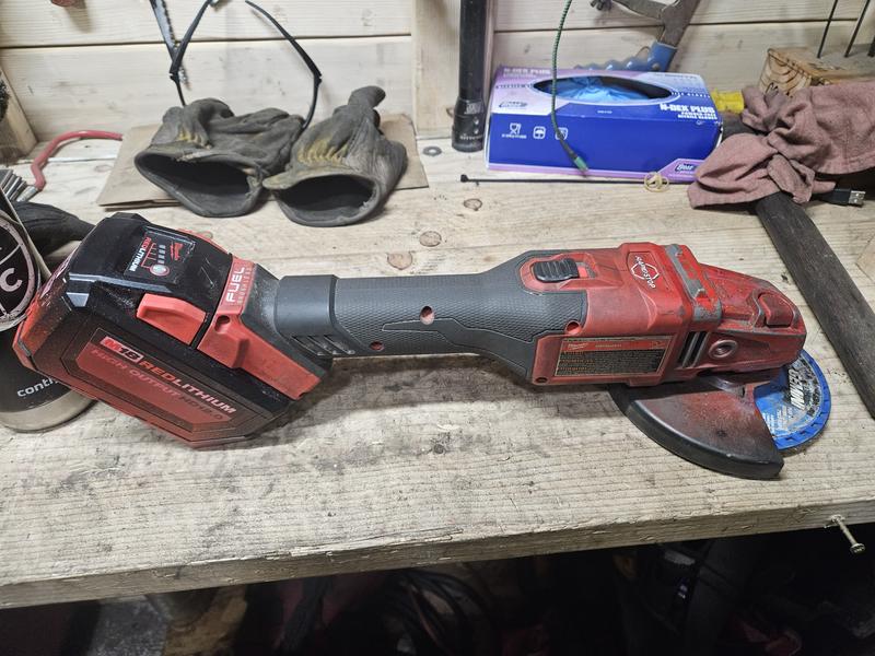 Milwaukee M18 FUEL Lithium-Ion 4-1/2 In. - 6 In. Brushless Braking Cordless  Angle Grinder with Paddle Switch, No Lock (Tool Only) - Hemly Hardware