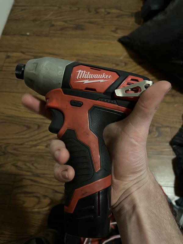 Milwaukee 2462-20 M12 1/4 Hex Impact Driver, Bare