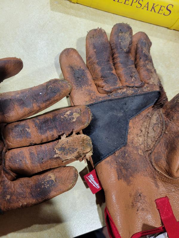 Leather gloves Milwaukee LEATHER GLOVES