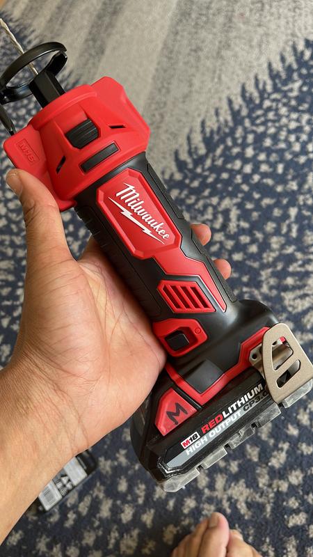 Milwaukee M18 18V Lithium-Ion Cordless Drywall Cut Out Rotary Tool  (Tool-Only) 2627-20 - The Home Depot