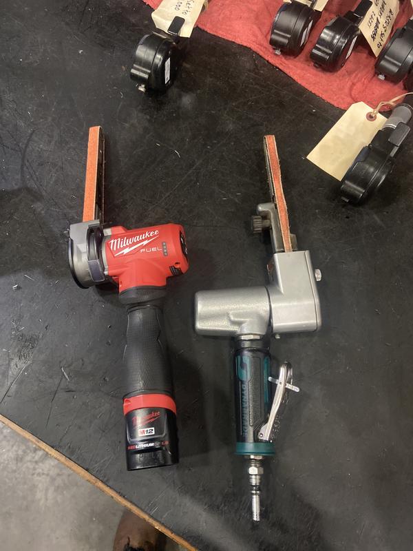 Milwaukee Tool 2482-20 Milwaukee M12 FUEL Cordless Lithium-Ion Bandfile  Sanders