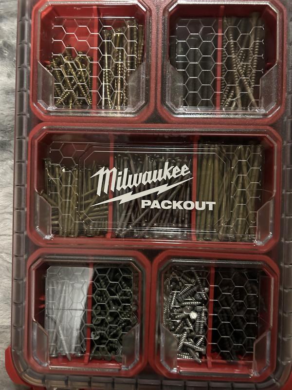 Small & Medium Case Rows for Impact Driver Accessories - 5PK