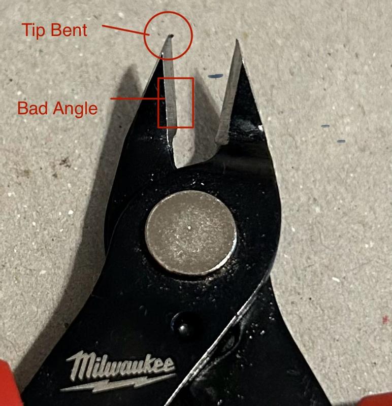 Milwaukee Mini Flush Cutters (48-22-6105)