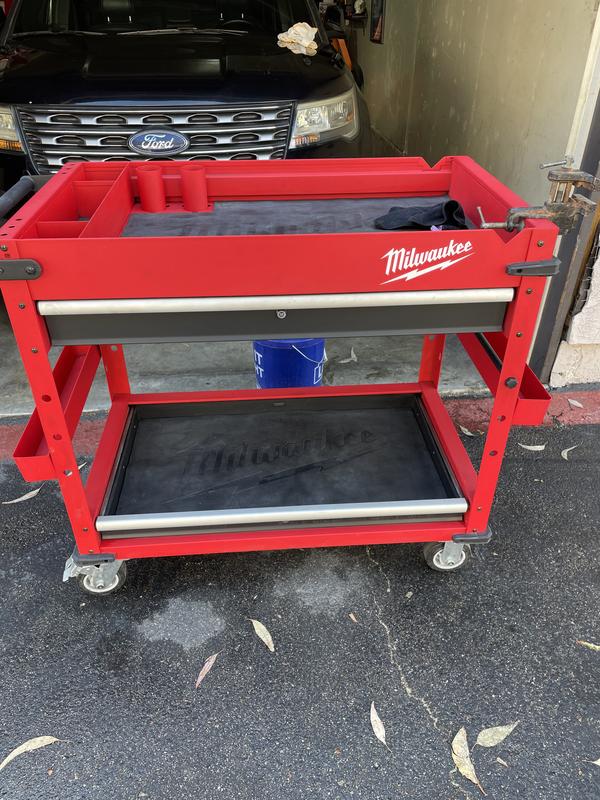 Milwaukee 40 on sale tool cart