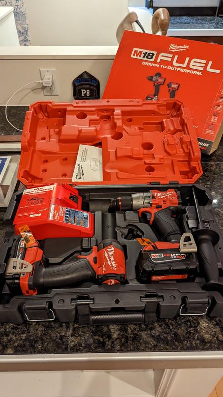 Milwaukee 2904-20 M18 FUEL 1/2 Hammer Drill/Driver, Bare Tool