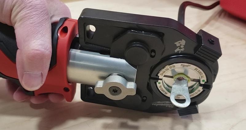 Milwaukee electric deals crimper