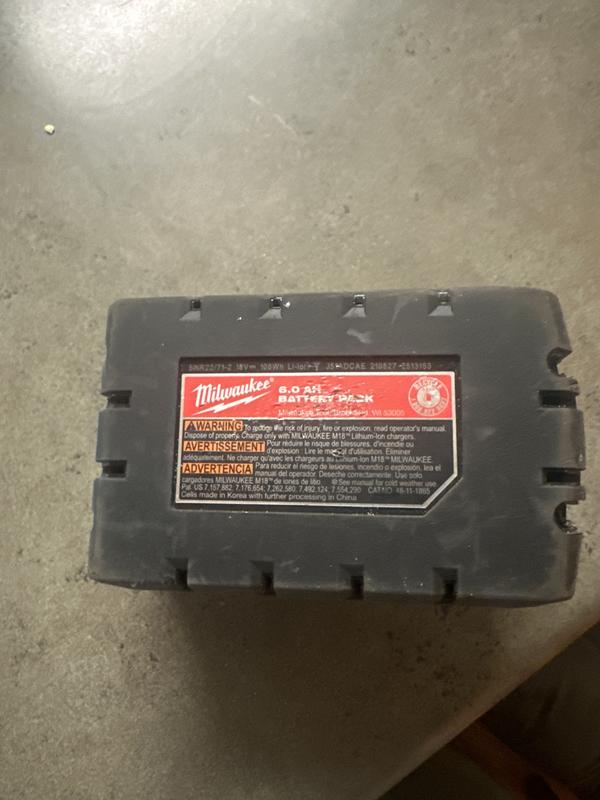 Milwaukee 48-11-1865 M18 REDLITHIUM ALTA SALIDA XC 6 Ah Batería de iones de  litio