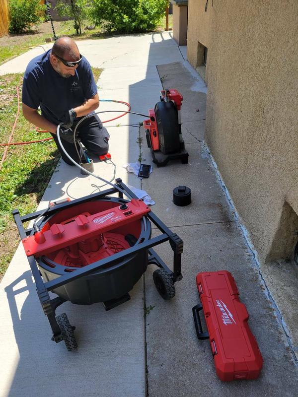 M18 FUEL™ High Speed Chain Snake for 1-1/2” – 4” Pipes