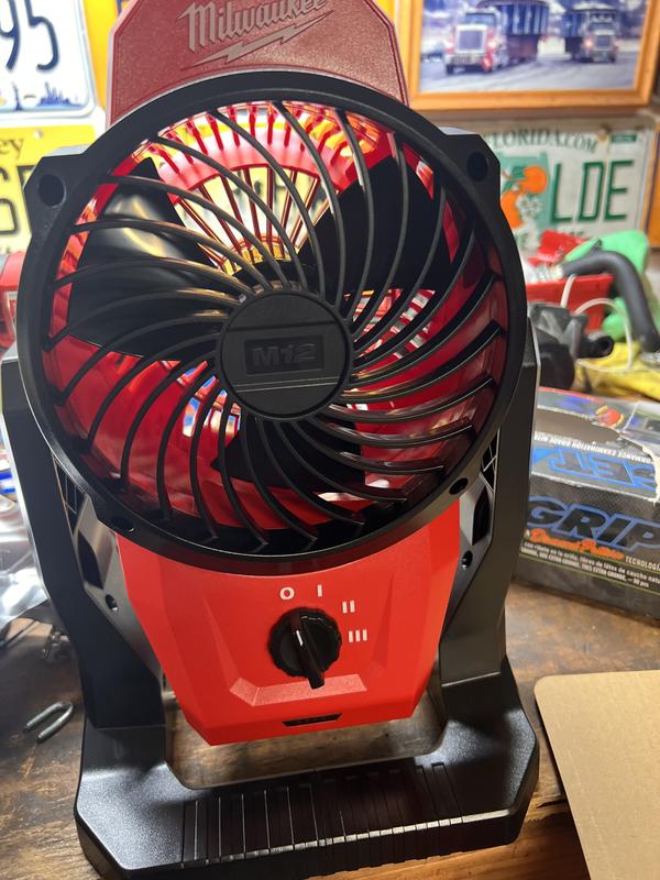 Milwaukee m12 fan on sale