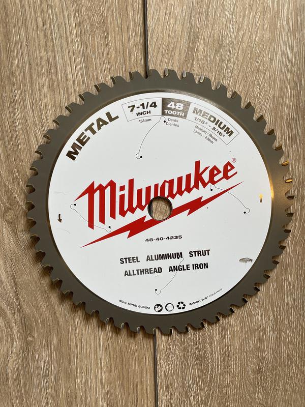 Milwaukee 8' General Purpose Metal Blade