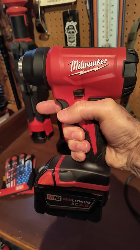 Cordless milwaukee heat discount gun