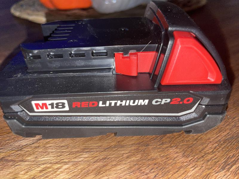 M18 2ah deals battery