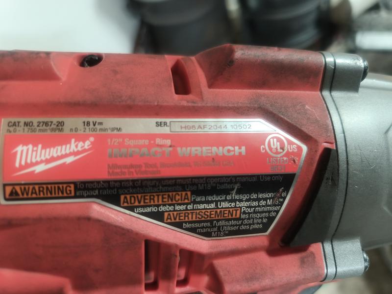 ❁ドン・ブラコ❁ Milwaukee 2767-22 Fuel High Torque 1/2