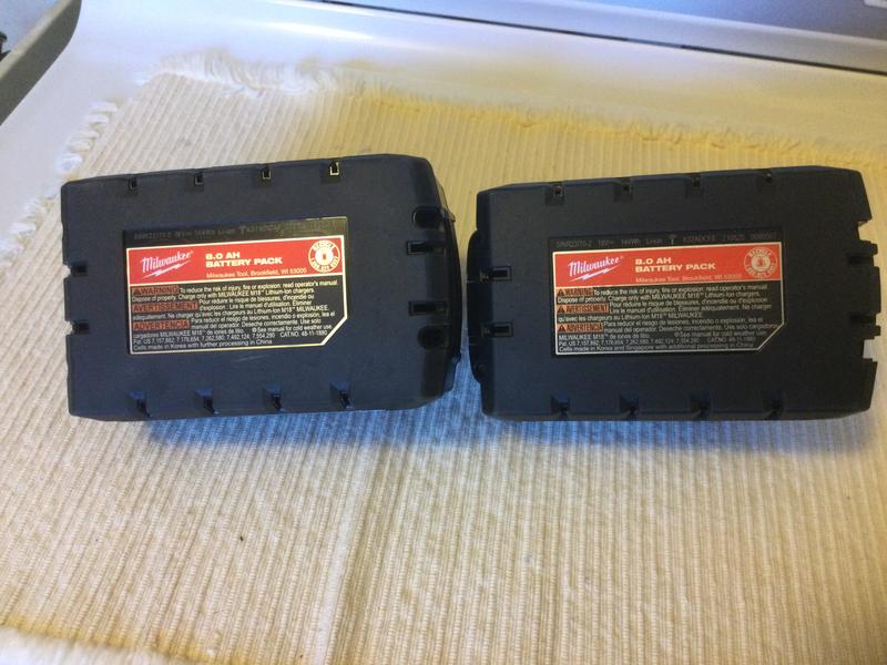 Milwaukee xc deals 8.0 battery