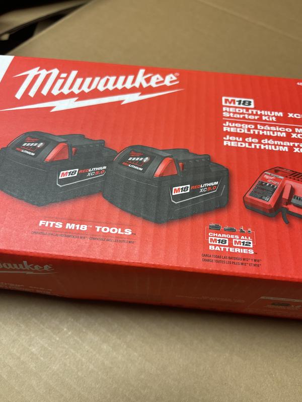 M18 REDLITHIUM XC5.0 Starter Kit Milwaukee Tool