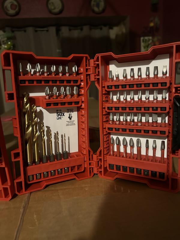 Milwaukee shockwave online 50pc bit set