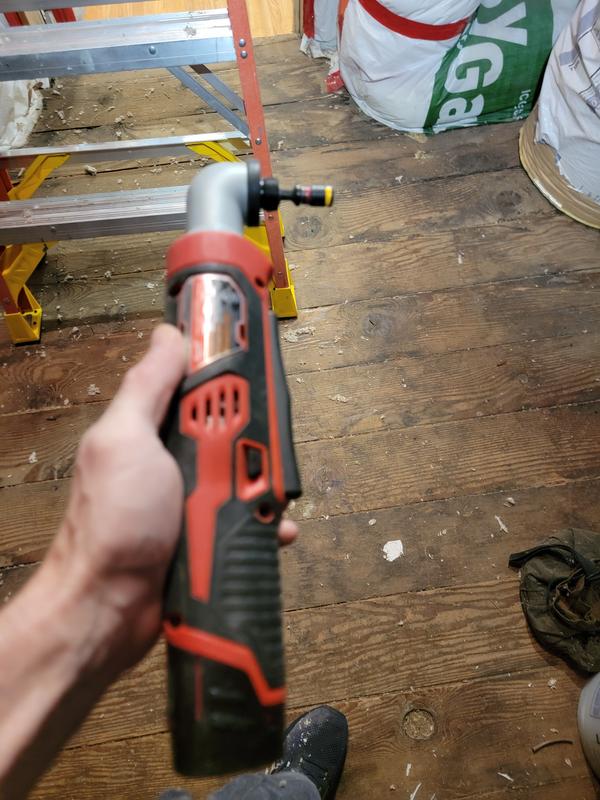 Milwaukee m12 right discount angle impact driver